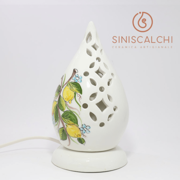 Lampada Goccia Lemon 21cm