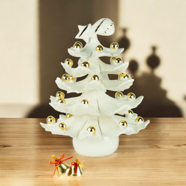 Albero di Natale Luxury Oro Brillante 25 cm