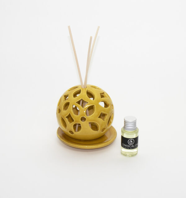 Diffusore Sfera oriente Miele 10 cm
