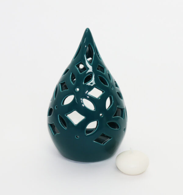 Portacandela Goccia Oriente 17 cm