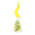 Corno in Ceramica dipinto con Limoni