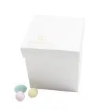 Uova di Pasqua con Fiorellini decorati Arancio 16cm