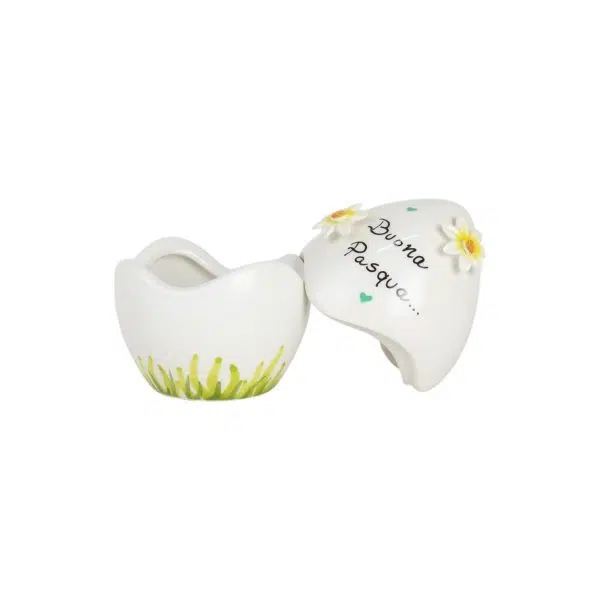 Uova di Pasqua con Margherite 13cm