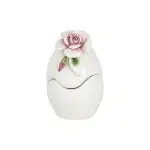 Uova di Pasqua con Rose Rosa 13cm