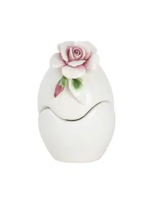Easter Eggs with Pink Rose