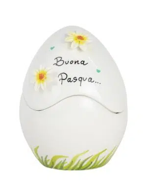 Uova di Pasqua con Margherite 16cm