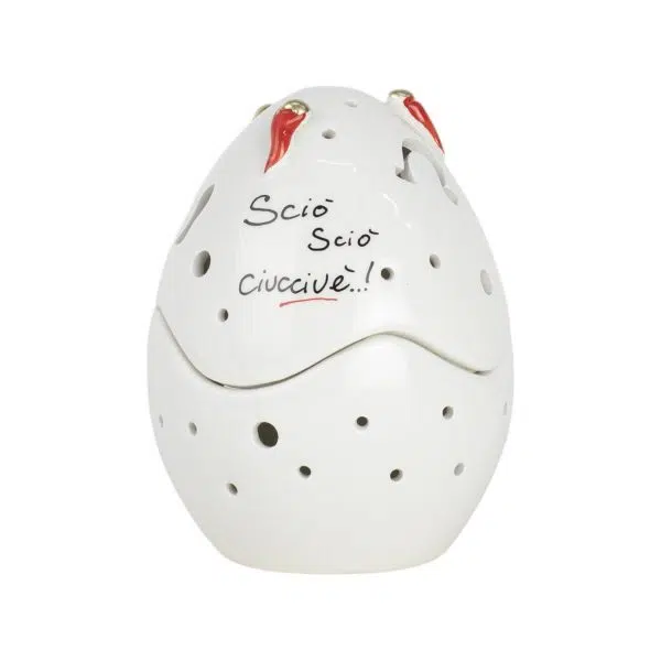 Uova di Pasqua Scaramantico 16cm
