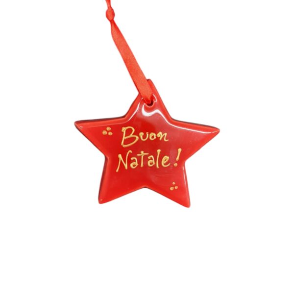 Estrella colgante 7cm