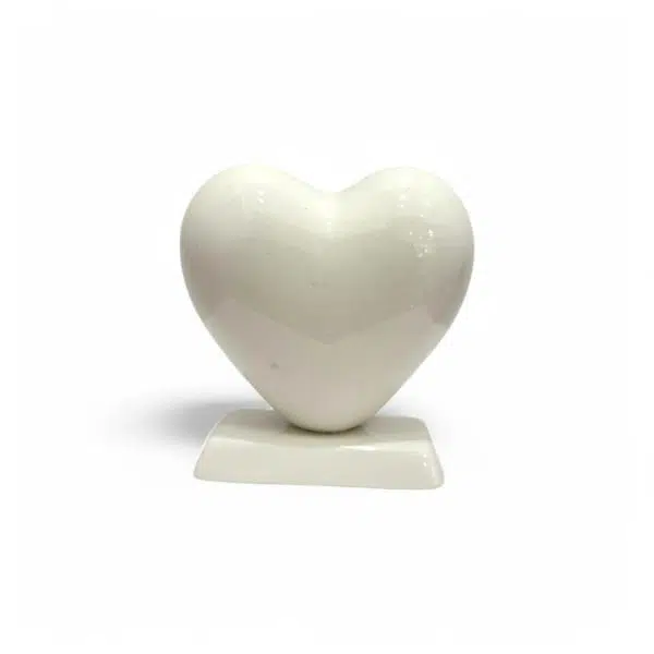 Cuore Bianco Personalizzato 10cm