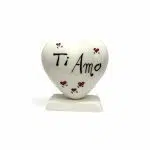 Cuore Bianco Personalizzato 10cm
