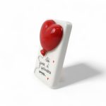 Quadretto con Cuore Rosso