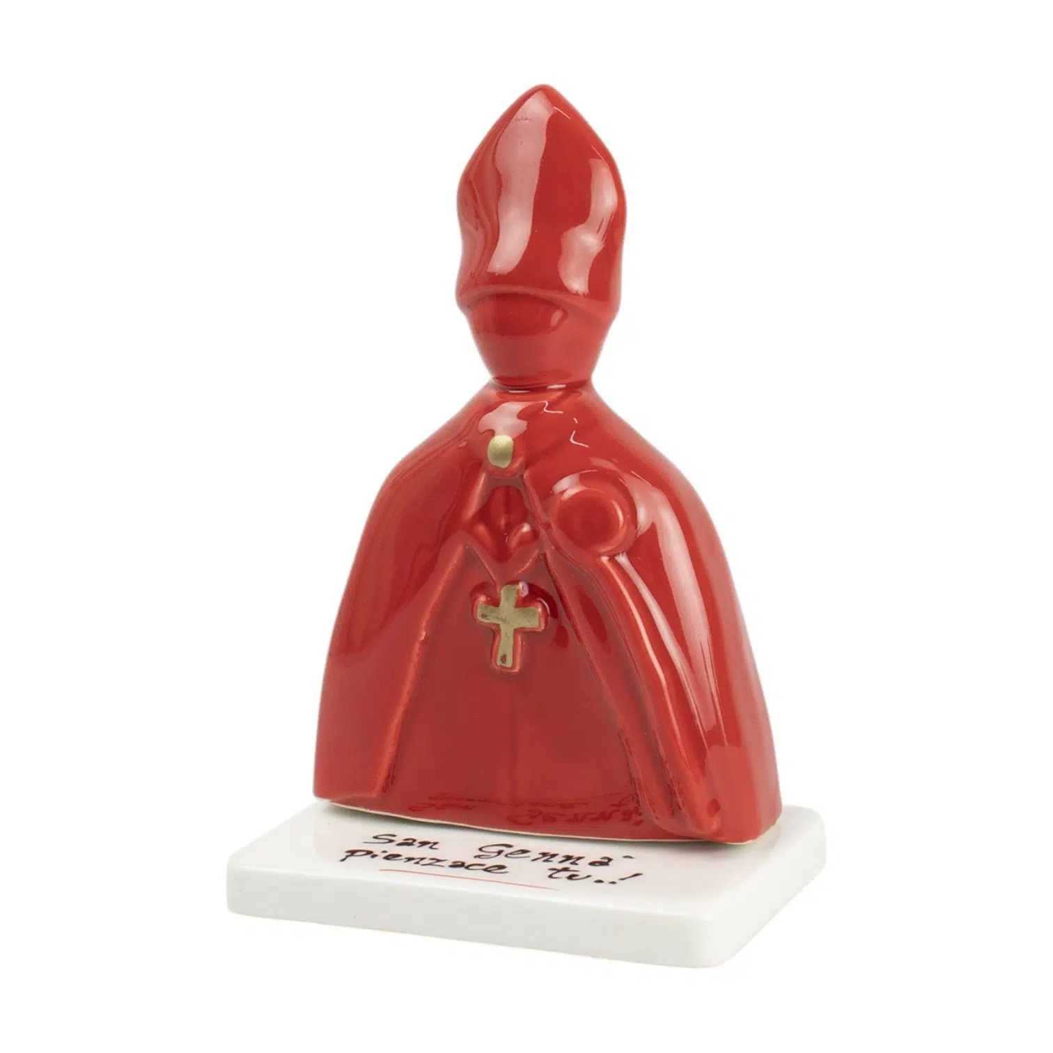 SAN GENNARO CON BASE 16CM ROSSO 1
