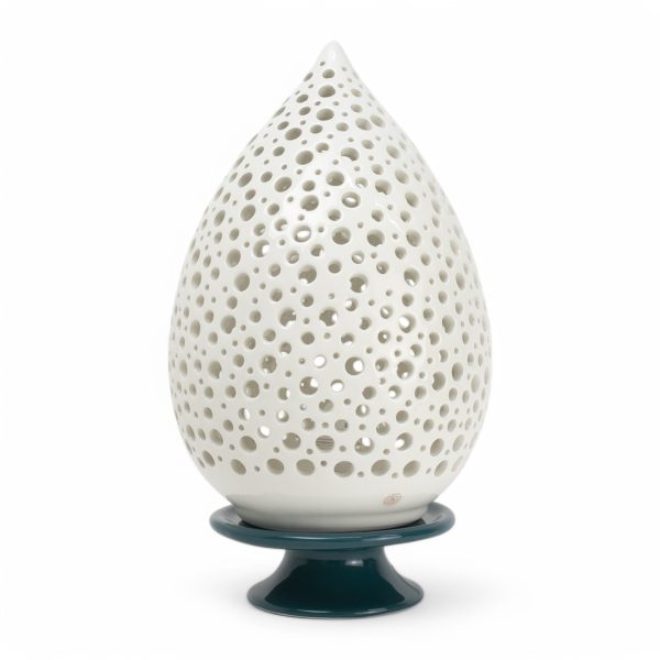 Lampada Goccia 38cm Pois