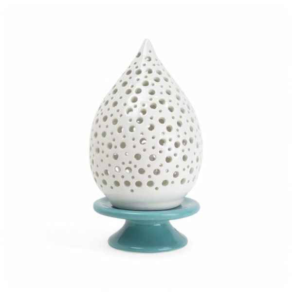 Lampada Goccia 27cm Pois