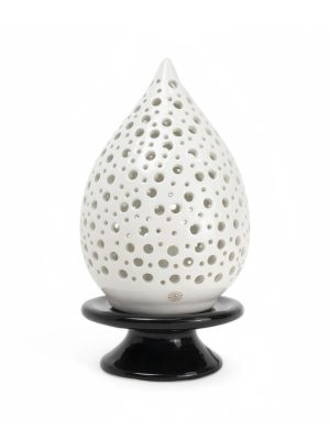 Lampada Goccia 27cm Pois