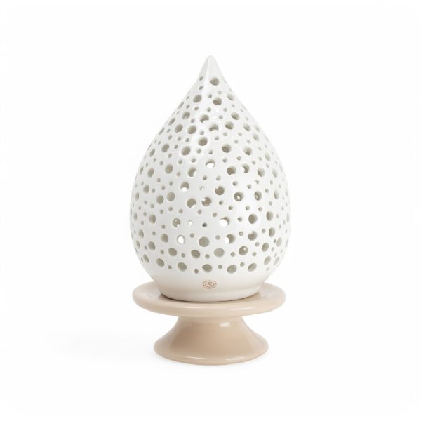 Lampada Goccia 27cm Pois