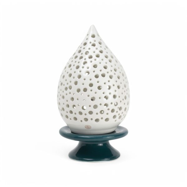 Lampada Goccia 27cm Pois